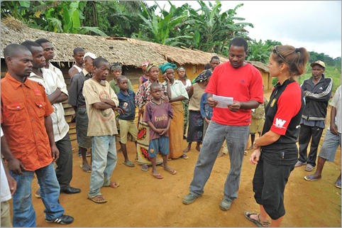 9b. Debi translating the letter asking for help