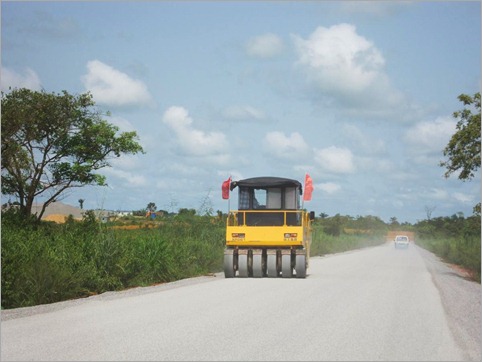 3a. Chinese road building, 45km from Mbanza Congo