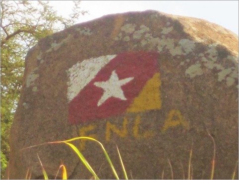 5c. National Front for the Liberation of Angola flag, near Z'neto